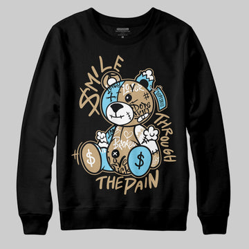 Jordan 11 City Pack “H-Town” DopeSkill Sweatshirt Smile Through The Pain Graphic Streetwear - Black