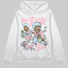 Jordan 4 Retro Valentine's Day (2026) (GS) DopeSkill Hoodie Sweatshirt No Risk No Story Graphic Streetwear - White