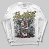 Olive Sneakers DopeSkill Long Sleeve T-Shirt Heartless Graphic Streetwear - White