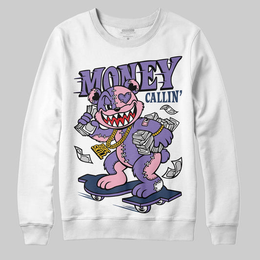 Jordan 11 "Mojave" DopeSkill Sweatshirt Money Callin' Graphic Streetwear - White