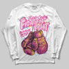 Pink Sneakers DopeSkill Long Sleeve T-Shirt Fight For Right Graphic Streetwear - White