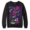 Jordan 13 Court Purple DopeSkill Sweatshirt Side Hustle Graphic Streetwear - black