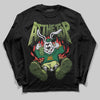 Foamposite Pro 'Pine Green' DopeSkill Long Sleeve T-Shirt At The Top Graphic Streetwear - Black