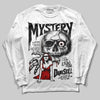 Jordan 11 “Bred Velvet” DopeSkill Long Sleeve T-Shirt Mystery Ghostly Grasp Graphic Streetwear - White