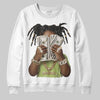 Chase B x Travis Scott x Jordan Jumpman Jack DopeSkill Sweatshirt Rich Youth Graphic Streetwear - White