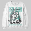 Jordan 11 Low "Igloo" DopeSkill Sweatshirt Real Lover Graphic Streetwear - White