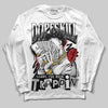 Jordan 11 “Bred Velvet” DopeSkill Long Sleeve T-Shirt Sorry I've Been Trappin Graphic Streetwear - White