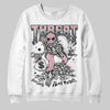 Air Max 95 OG “Pink Foam” DopeSkill Sweatshirt Threat Graphic Streetwear - White