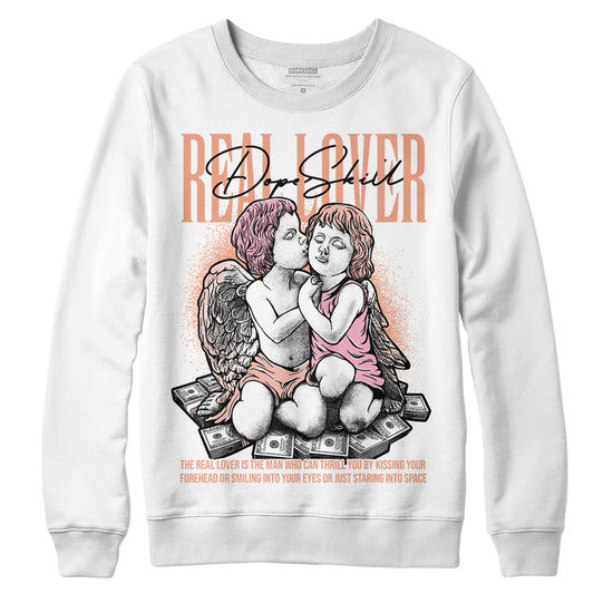 Jordan 11 Low “Legend Pink” DopeSkill Sweatshirt Real Lover Graphic Streetwear - White