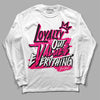 Jordan 1 Low GS “Fierce Pink” Dopeskill Long Sleeve T-Shirt LOVE Graphic Streetwear - White