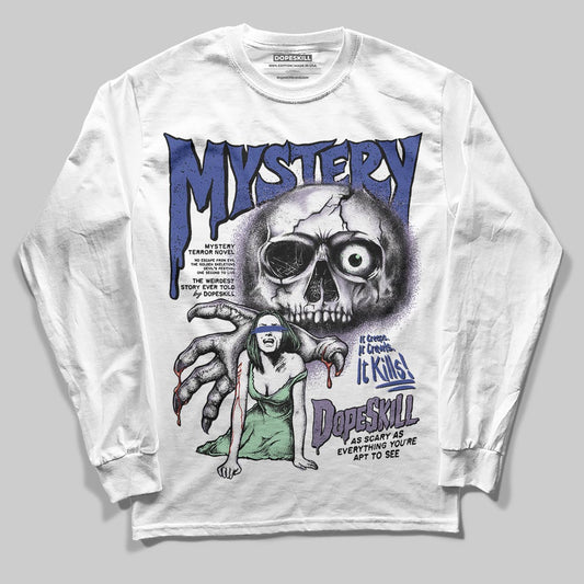 Jordan 1 Retro Low OG Zion Williamson Voodoo Alternate DopeSkill Long Sleeve T-Shirt Mystery Ghostly Grasp Graphic Streetwear - White