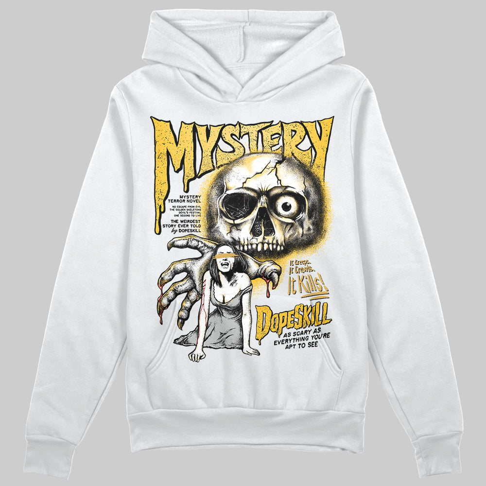 Jordan 12 "Phantom" DopeSkill Hoodie Sweatshirt Money Is Our Motive Typo Graphic Streetwear - White