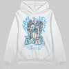 Jordan 11 Retro Legend Blue DopeSkill Hoodie Sweatshirt Angels Graphic Streetwear - White 