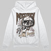 A Ma Maniére x Air Jordan 4 “Dark Mocha” DopeSkill Hoodie Sweatshirt Mystery Ghostly Grasp Graphic Streetwear - White