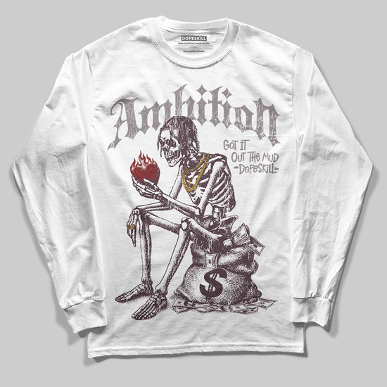 A Ma Maniére x Air Jordan 6 Retro “Smoky Mauve”⁠ DopeSkill Long Sleeve T-Shirt Ambition Graphic Streetwear - White