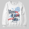 Asics Gel-Cumulus 16 Wash/Independence Blue DopeSkill Sweatshirt You’re Lost Without Me Graphic Streetwear - White 