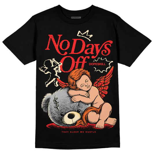 Jordan 5 "Dunk On Mars" DopeSkill T-Shirt New No Days Off Graphic Streetwear - Black