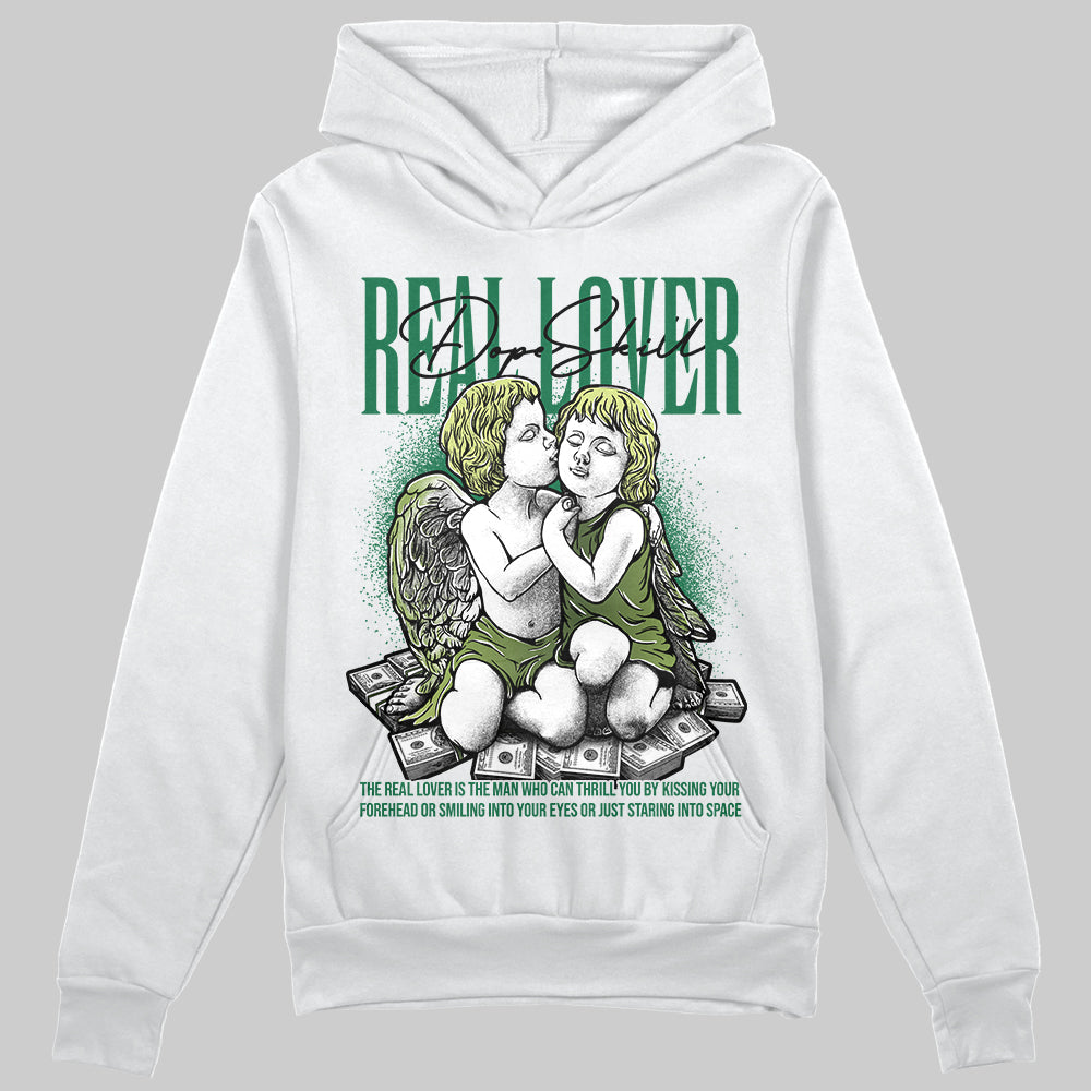 Foamposite Pro 'Pine Green' DopeSkill Hoodie Sweatshirt Real Lover Graphic Streetwear - White