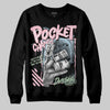 Jordan 4 Retro Valentine's Day (2026) (GS) DopeSkill Sweatshirt Pocket Change Graphic Streetwear - Black