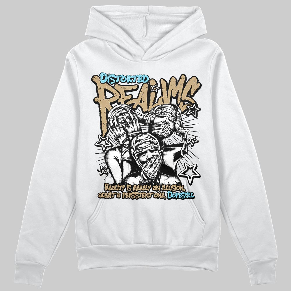 Jordan 11 City Pack “H-Town” DopeSkill Hoodie Sweatshirt Distorted Realms Graphic Streetwear - White 