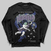 Jordan 1 Retro Low OG Zion Williamson Voodoo Alternate DopeSkill Long Sleeve T-Shirt Nevermind Graphic Streetwear - Black