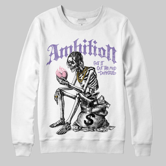Jordan 11 "Mojave" DopeSkill Sweatshirt Ambition Graphic Streetwear - White 