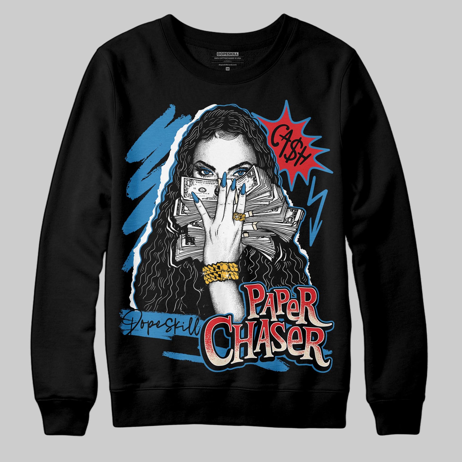 Jordan 3 Retro OG Rare Air DopeSkill Sweatshirt NPC Graphic Streetwear - Black