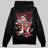 Jordan 4 “Sierra Red" DopeSkill Hoodie Sweatshirt Money Callin' Graphic Streetwear - Black