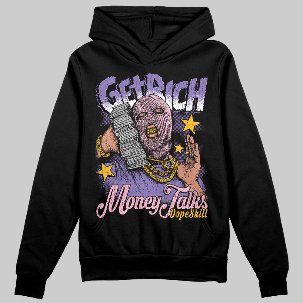 Jordan 11 "Mojave" DopeSkill Hoodie Sweatshirt Get Rich Graphic Streetwear - black