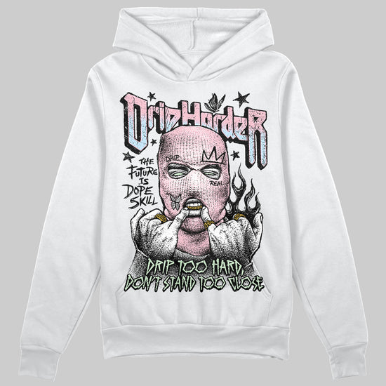 Jordan 4 Retro Valentine's Day (2026) (GS) DopeSkill Hoodie Sweatshirt Drip Harder Graphic Streetwear - White