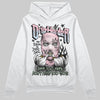 Jordan 4 Retro Valentine's Day (2026) (GS) DopeSkill Hoodie Sweatshirt Drip Harder Graphic Streetwear - White