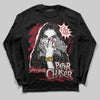 Jordan 4 “Sierra Red" DopeSkill Long Sleeve T-Shirt NPC Graphic Streetwear - Black