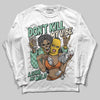 SB Dunk Low Rodeo Tourmaline DopeSkill Long Sleeve T-Shirt Don't Kill My Vibe Graphic Streetwear - White