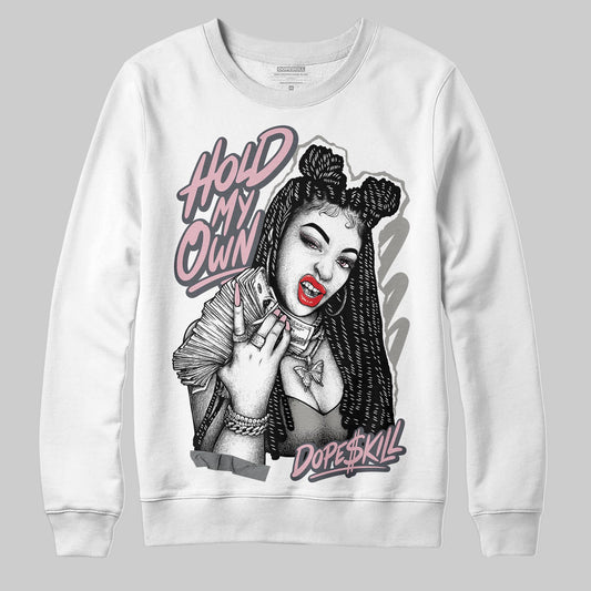 Air Max 95 OG “Pink Foam” DopeSkill Sweatshirt New H.M.O Graphic Streetwear - White