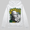 Green Sneakers DopeSkill Hoodie Sweatshirt Wealthy Graphic Streetwear - White