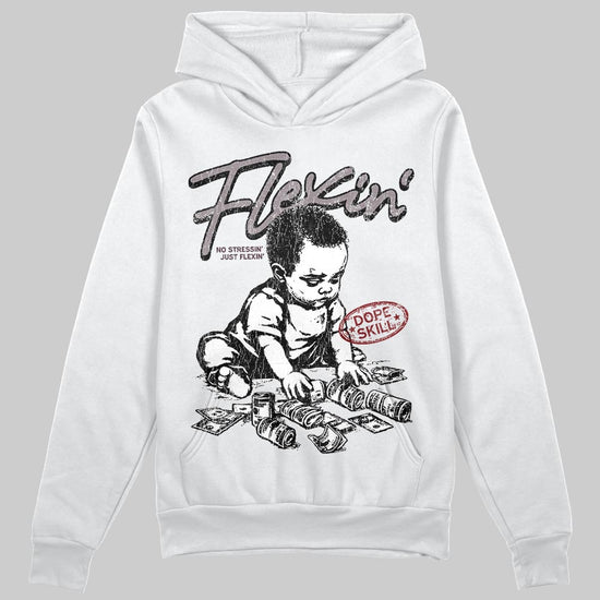 A Ma Maniére x Air Jordan 6 Retro “Smoky Mauve”⁠ DopeSkill Hoodie Sweatshirt Flexin' Graphic Streetwear - White 