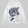 Jordan 1 Retro Low OG Zion Williamson Voodoo Alternate DopeSkill Hoodie Sweatshirt Nevermind Graphic Streetwear - White