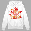 Jordan 3 “Fire Red” DopeSkill Hoodie Sweatshirt No Money No Funny Graphic Streetwear - White 