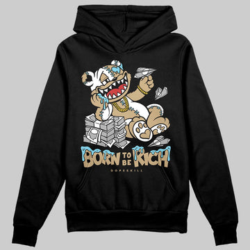 Jordan 11 City Pack “H-Town” DopeSkill Hoodie Sweatshirt Born To Be Rich Graphic Streetwear - Black