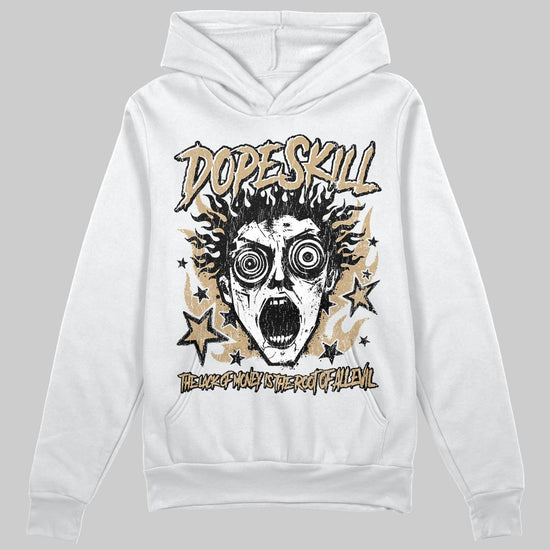 Jordan 11 City Pack “H-Town” DopeSkill Hoodie Sweatshirt Root of Evil Graphic Streetwear - White