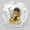 Jordan 5 'Tokyo' DopeSkill Long Sleeve T-Shirt Heaven Sent Graphic Streetwear  White