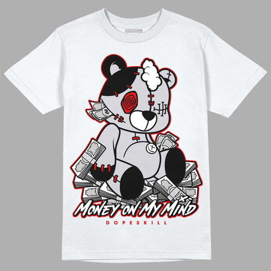 Jordan 2 Retro "Black Cement" DopeSkill T-Shirt MOMM Bear Graphic Streetwear - White