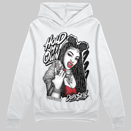 Jordan 11 “Bred Velvet” DopeSkill Hoodie Sweatshirt New H.M.O Graphic Streetwear - White