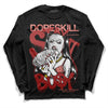 Jordan 13 “Dune Red” DopeSkill Long Sleeve T-Shirt Stay It Busy Graphic Streetwear - Black