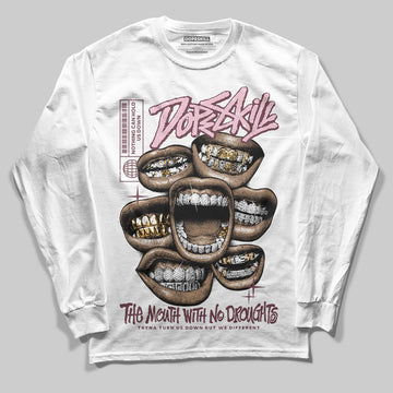 Asics Gel-Cumulus 16 "Port Royal" DopeSkill Long Sleeve T-Shirt The Mouth With No Droughts Graphic Streetwear - White