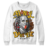 Yellow Sneakers DopeSkill Sweatshirt Money Don't Lie Graphic Streetwear - White 