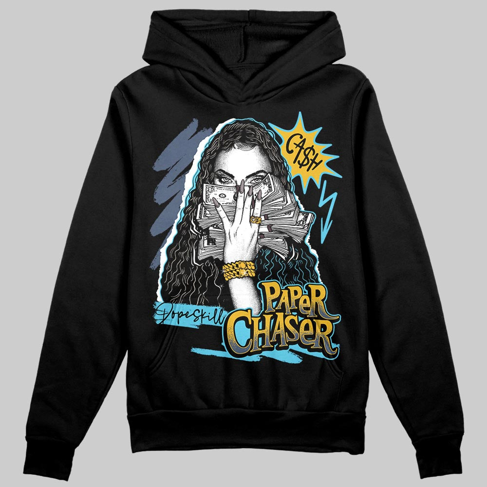 Jordan 11 Retro Gamma Blue (2025) DopeSkill Hoodie Sweatshirt NPC Graphic Streetwear - Black