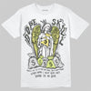 Jordan 4 GS “Light Lemon Twist” DopeSkill T-Shirt Angels Graphic Streetwear - White