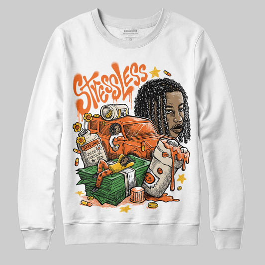 Jordan 3 “Starfish” DopeSkill Sweatshirt Stressless Graphic Streetwear - White