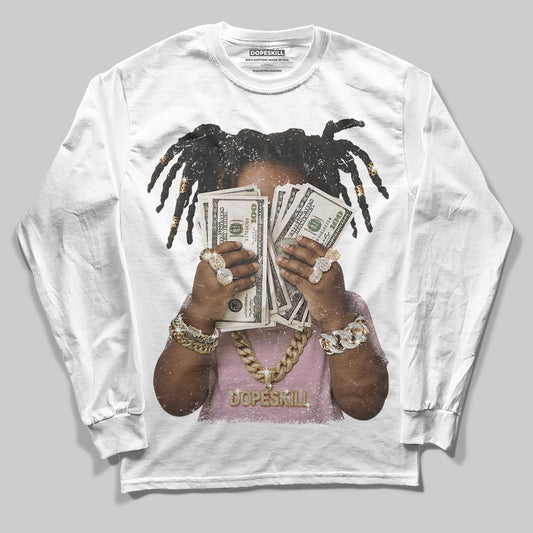 Jordan 5 OG “35th Anniversary” DopeSkill Long Sleeve T-Shirt Rich Youth Graphic Streetwear  White